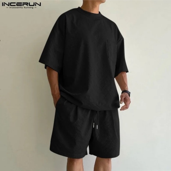 🖤NWT💕INCERUN Men’s t-shirt - Picture 1 of 11